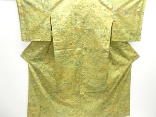 Japanese Kimono / Tsumugi Omeshi Silk